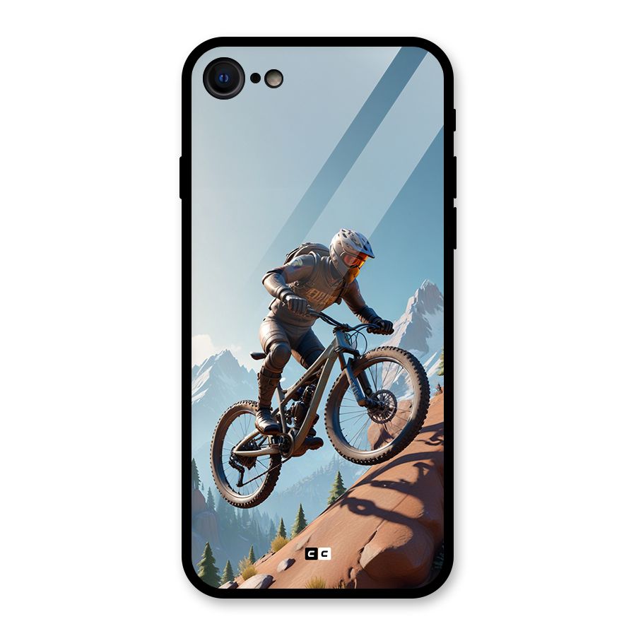 Mountain Rider Glass Back Case for iPhone 7