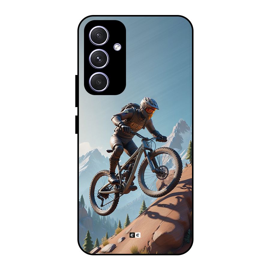 Mountain Rider Metal Back Case for Galaxy A54