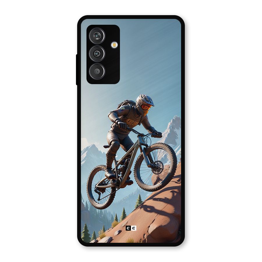 Mountain Rider Metal Back Case for Galaxy F13