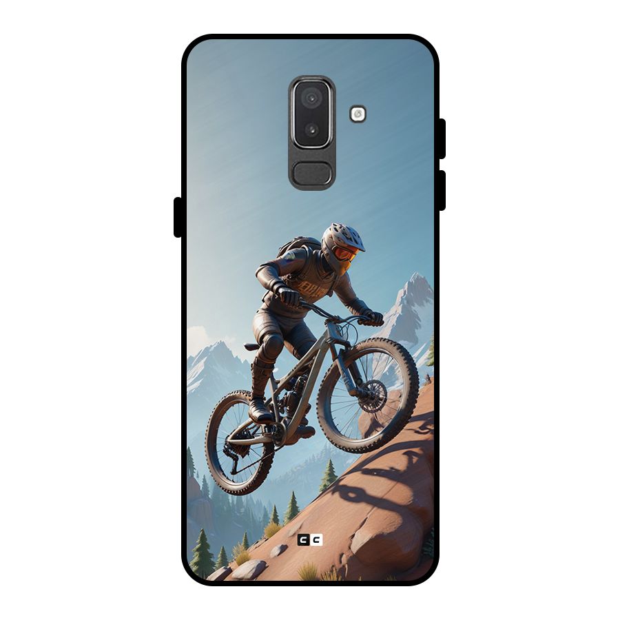 Mountain Rider Metal Back Case for Galaxy On8 (2018)