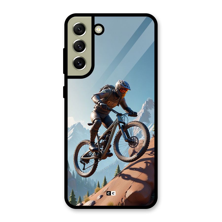 Mountain Rider Metal Back Case for Galaxy S21 FE 5G (2023)
