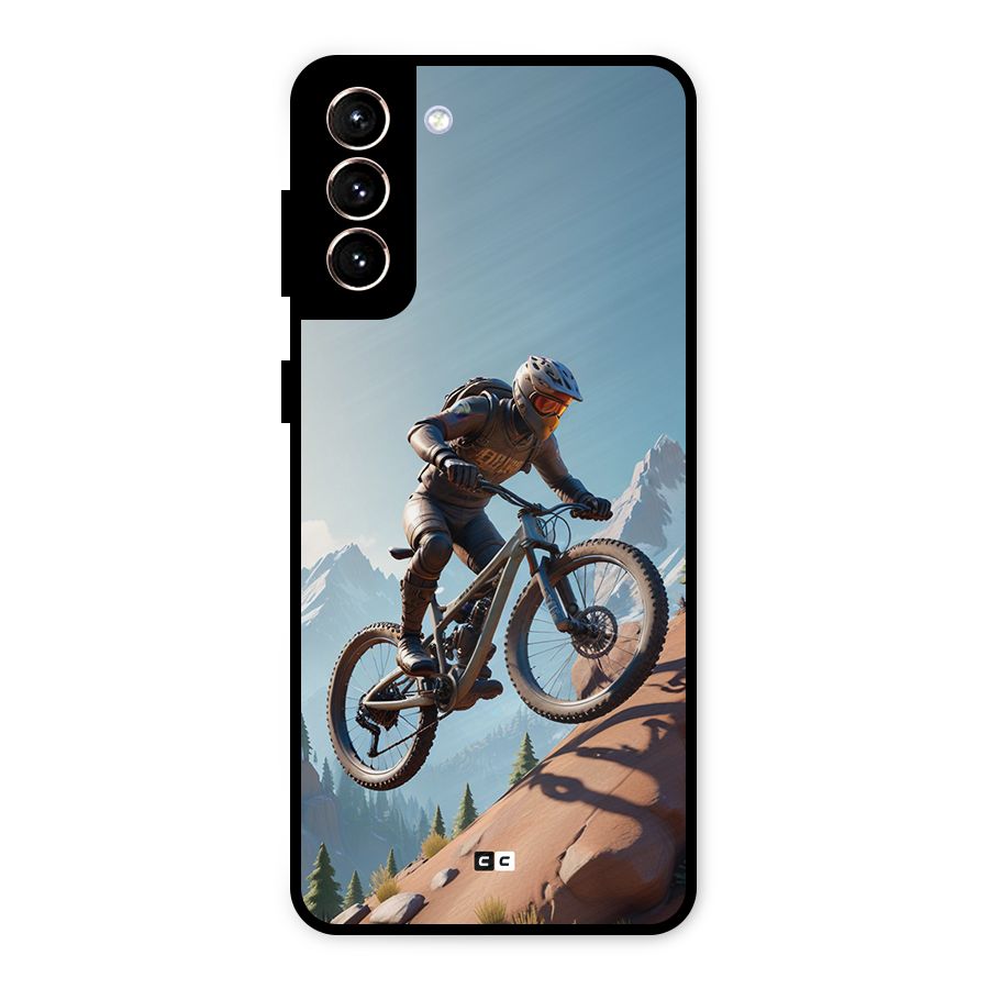 Mountain Rider Metal Back Case for Galaxy S21 Plus
