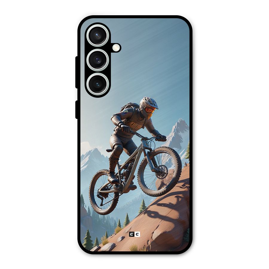 Mountain Rider Metal Back Case for Galaxy S23 FE