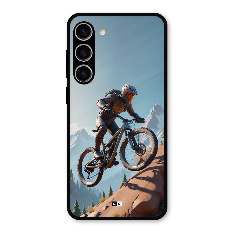 Mountain Rider Metal Back Case for Galaxy S23 Plus