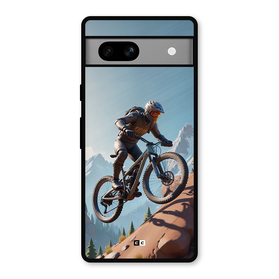 Mountain Rider Metal Back Case for Google Pixel 7a