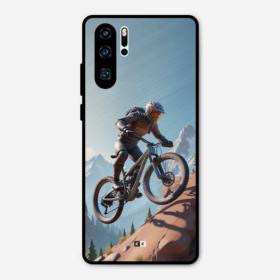 Mountain Rider Metal Back Case for Huawei P30 Pro