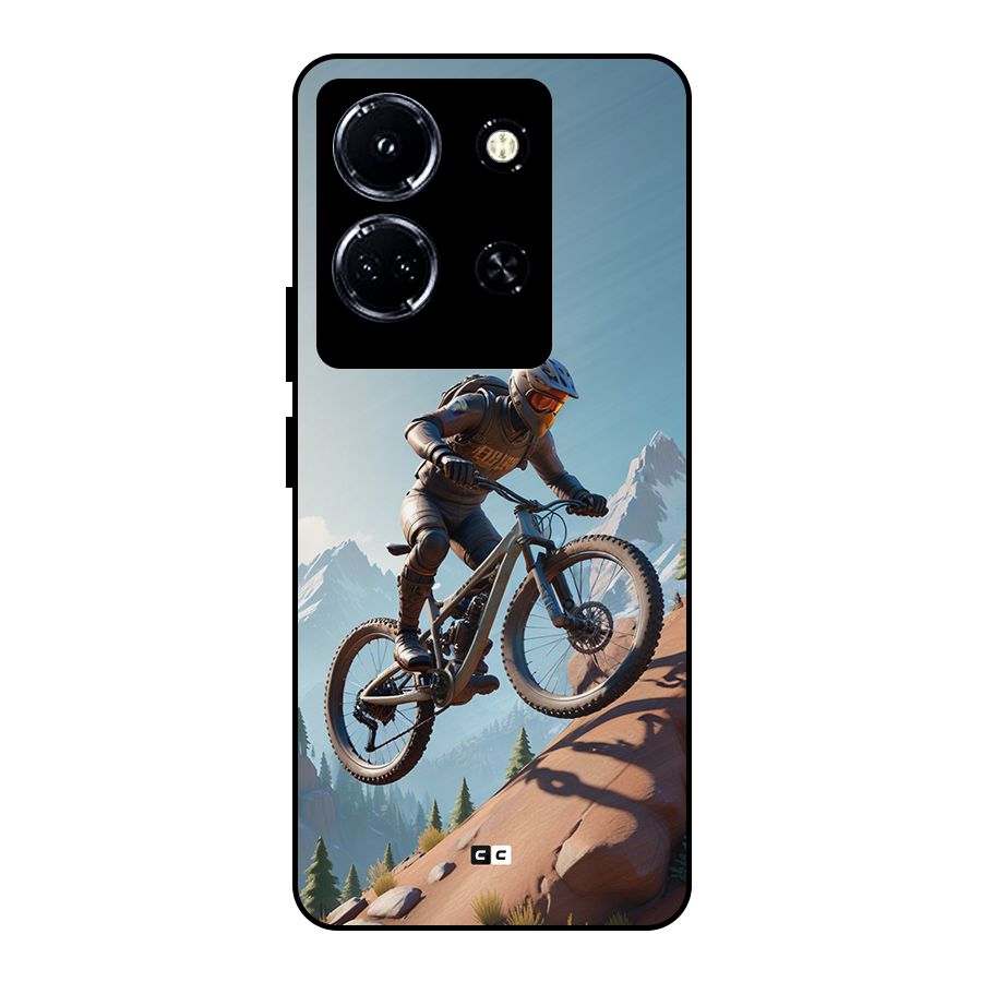 Mountain Rider Metal Back Case for Infinix Note 30 5G