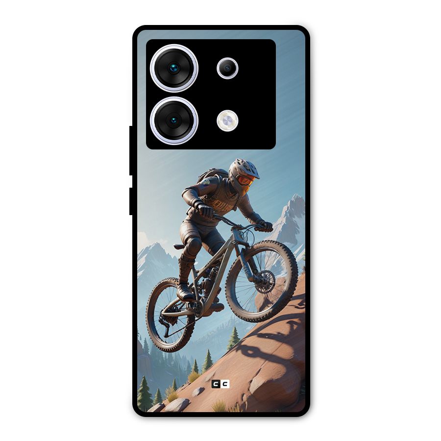 Mountain Rider Metal Back Case for Infinix Zero 30 5G