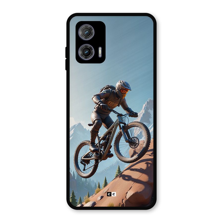 Mountain Rider Metal Back Case for Moto G73