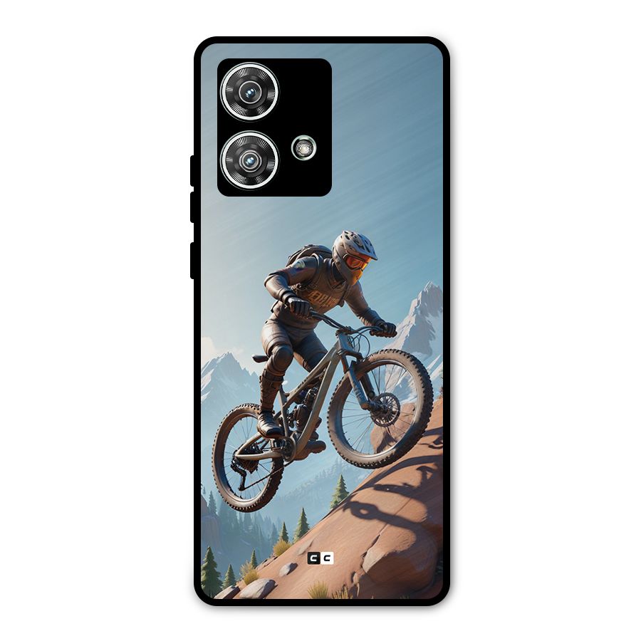 Mountain Rider Metal Back Case for Motorola Edge 40 Neo