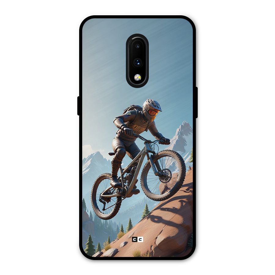 Mountain Rider Metal Back Case for OnePlus 7