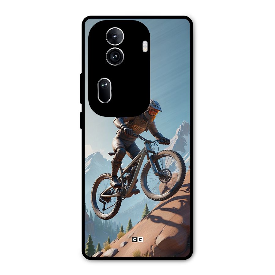 Mountain Rider Metal Back Case for Oppo Reno11 Pro 5G
