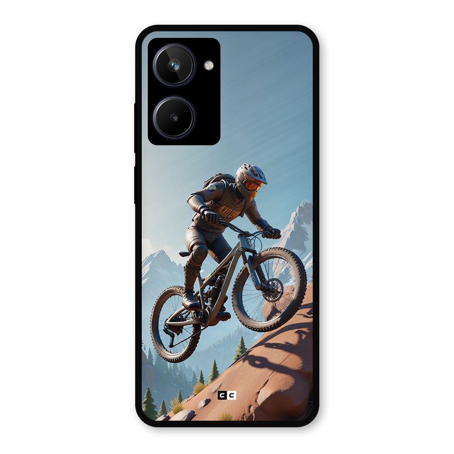 Mountain Rider Metal Back Case for Realme 10