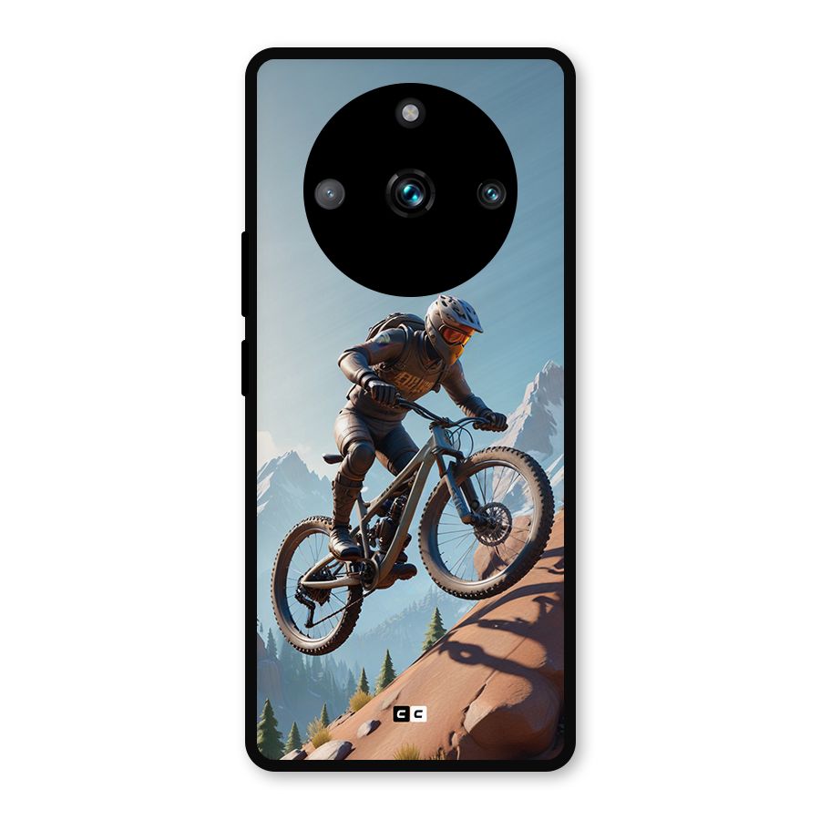 Mountain Rider Metal Back Case for Realme 11 Pro