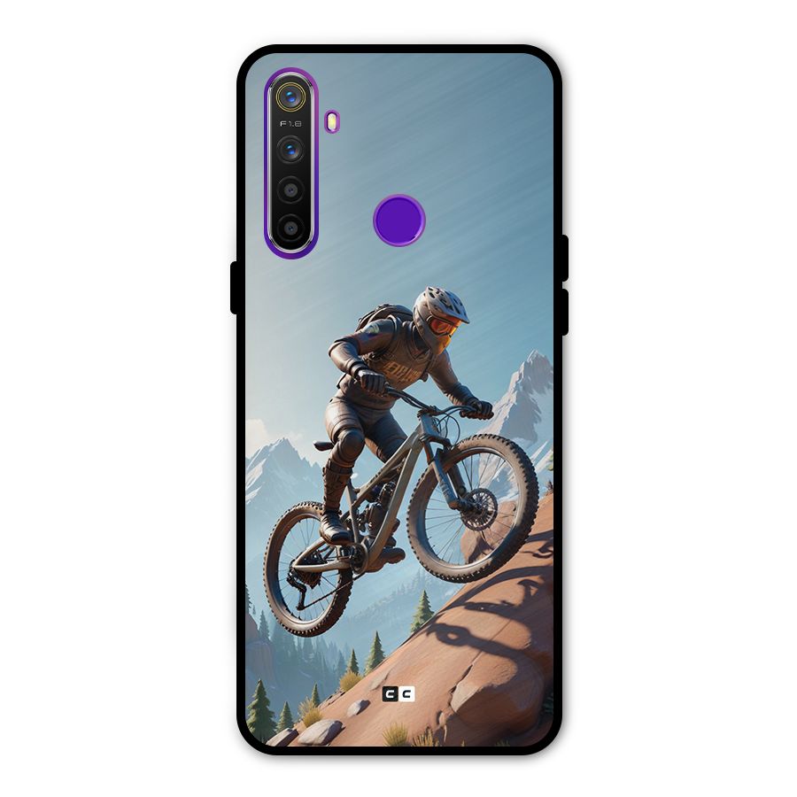 Mountain Rider Metal Back Case for Realme 5