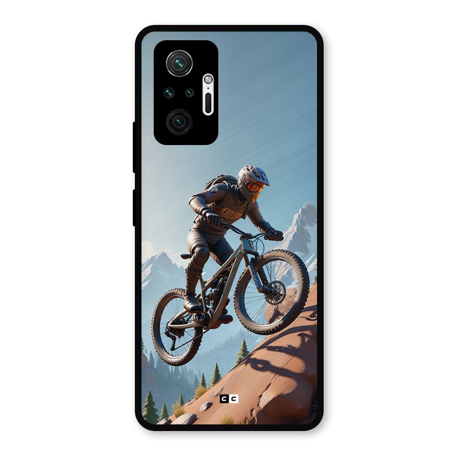 Mountain Rider Metal Back Case for Redmi Note 10 Pro Max