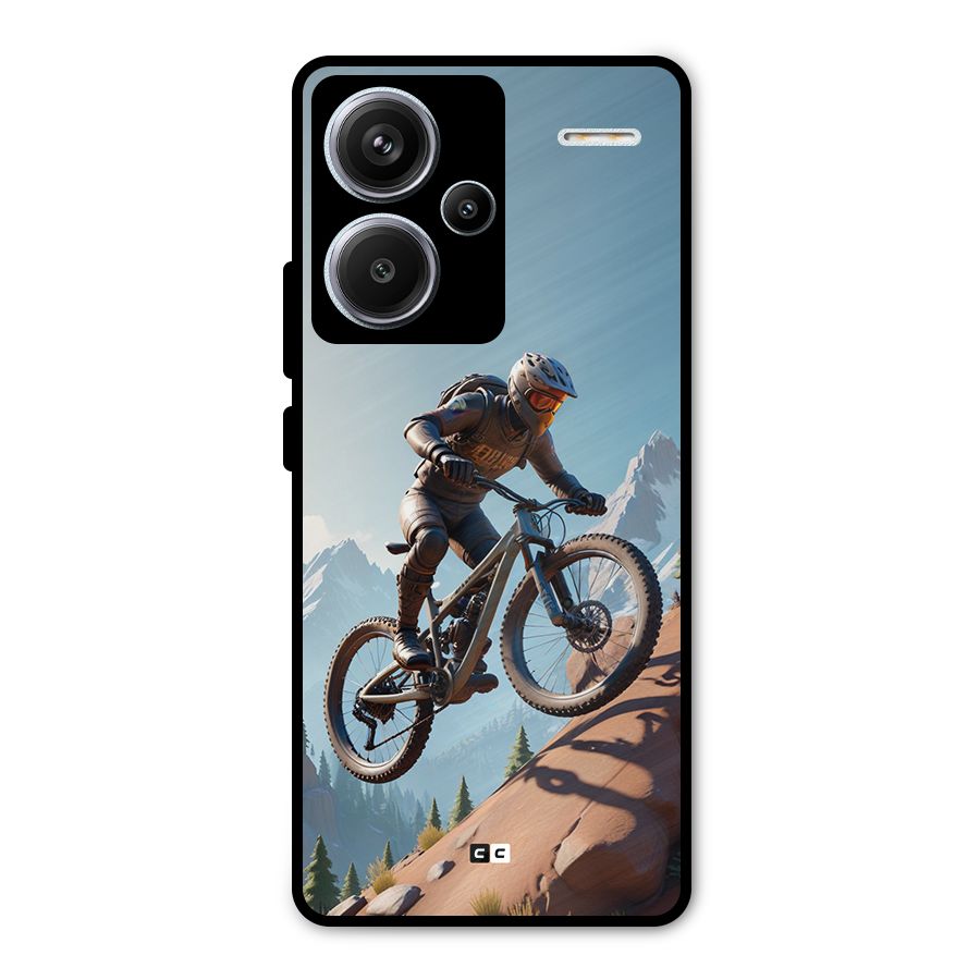 Mountain Rider Metal Back Case for Redmi Note 13 Pro Plus