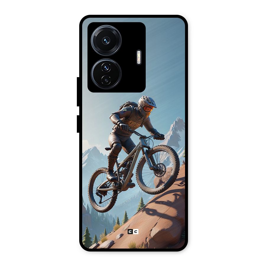 Mountain Rider Metal Back Case for Vivo T1 Pro