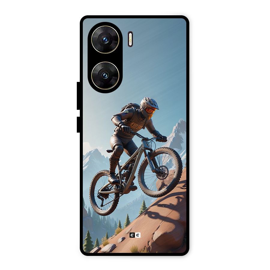 Mountain Rider Metal Back Case for Vivo V29e