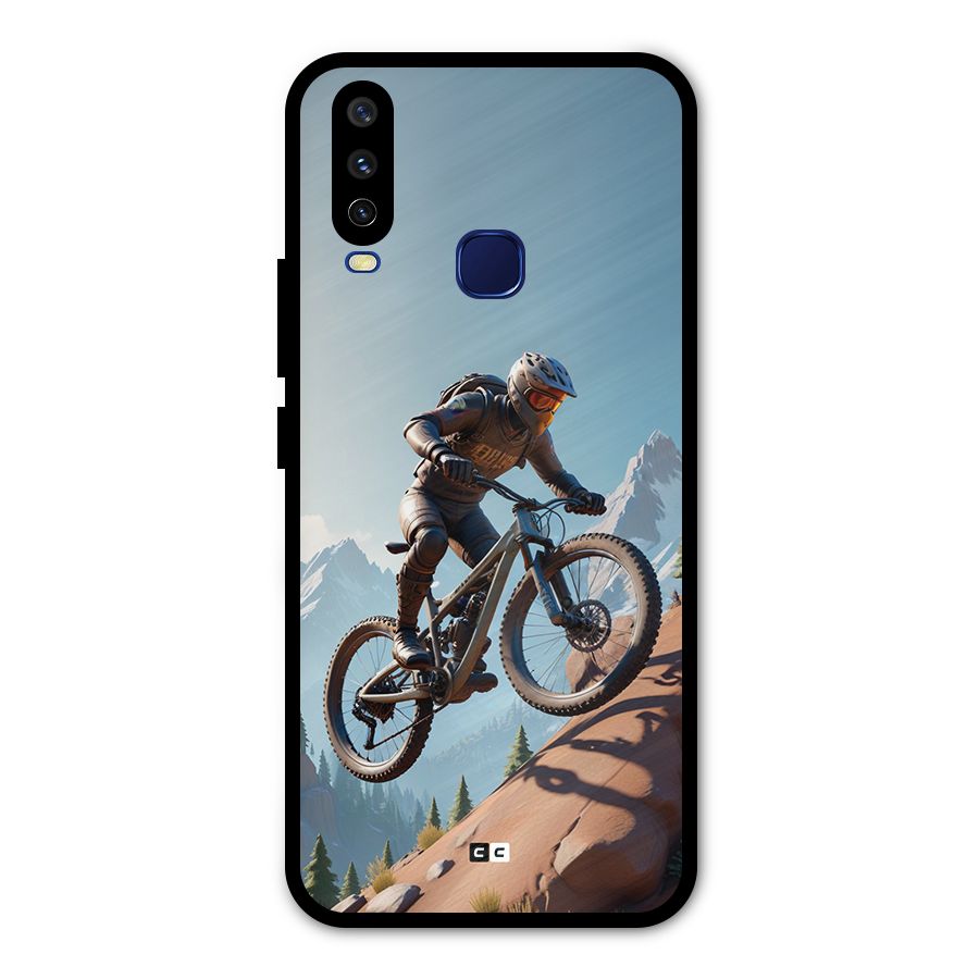 Mountain Rider Metal Back Case for Vivo Y12