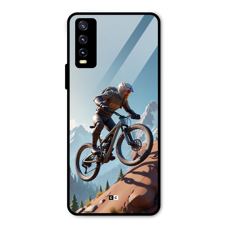 Mountain Rider Metal Back Case for Vivo Y20g