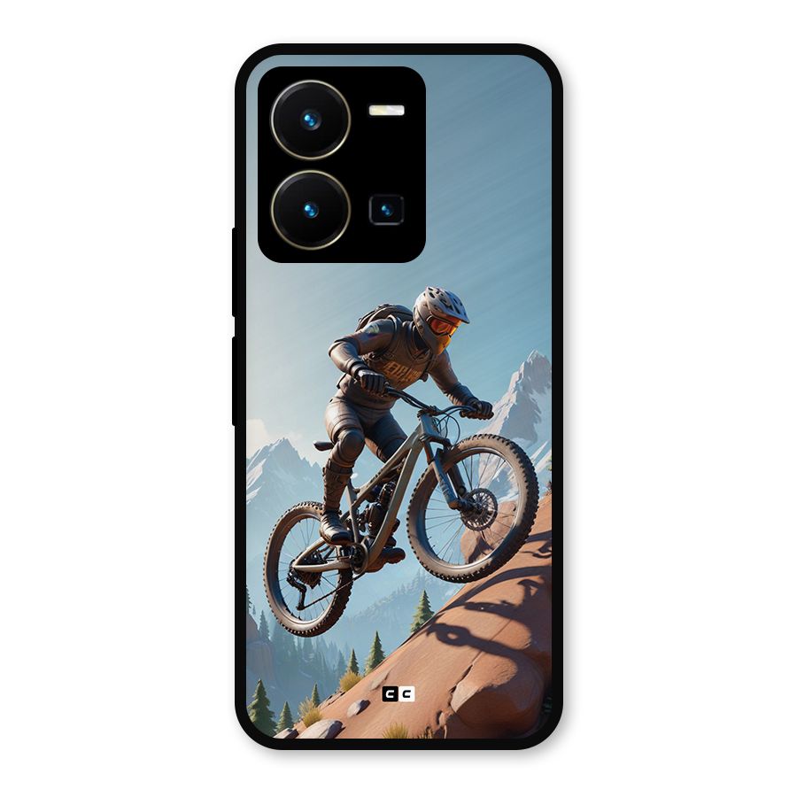 Mountain Rider Metal Back Case for Vivo Y35