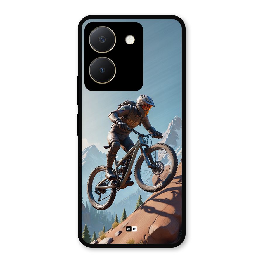 Mountain Rider Metal Back Case for Vivo Y36