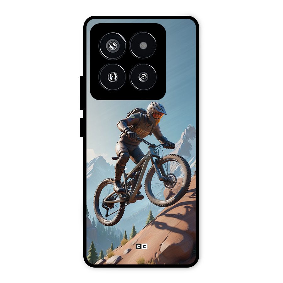 Mountain Rider Metal Back Case for Xiaomi 14 Pro