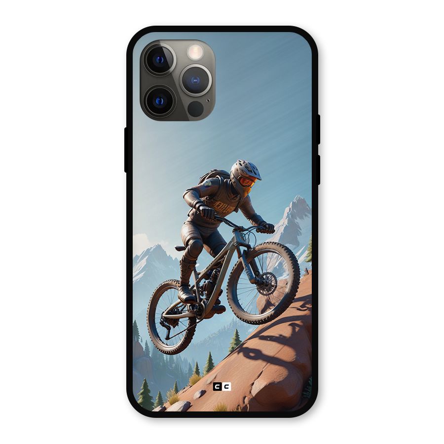 Mountain Rider Metal Back Case for iPhone 12 Pro