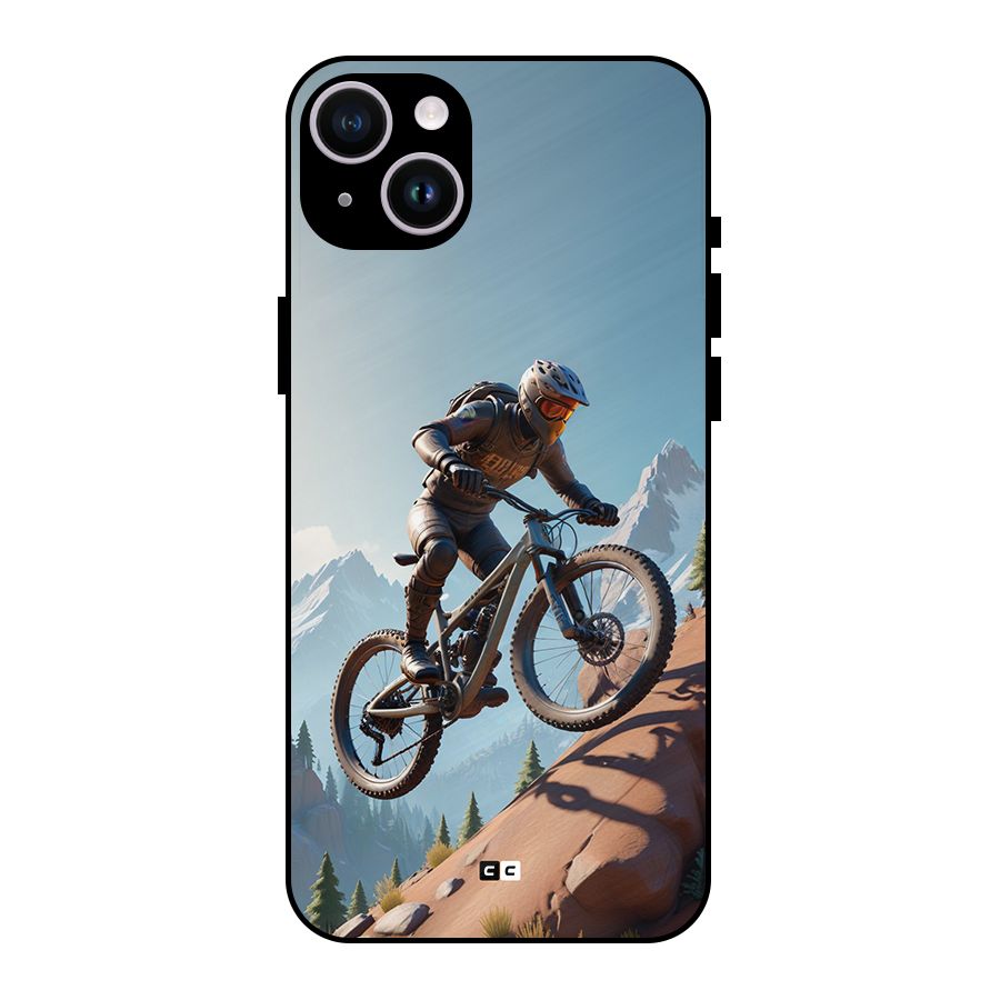 Mountain Rider Metal Back Case for iPhone 14 Plus