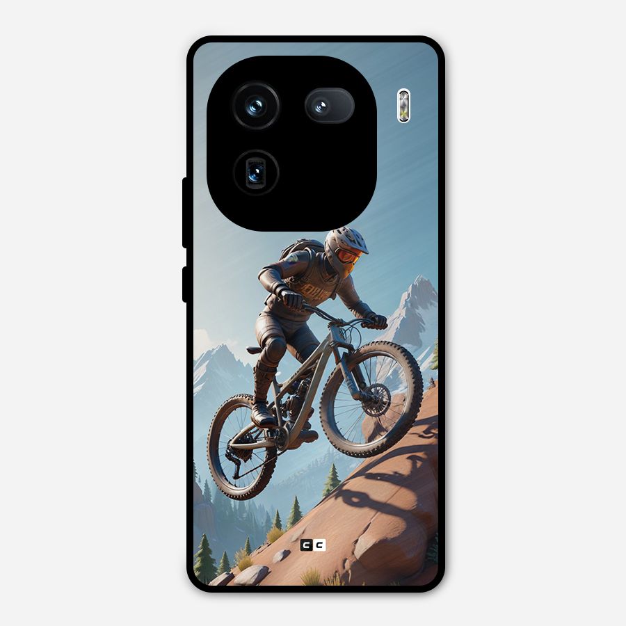 Mountain Rider Metal Back Case for iQOO 12