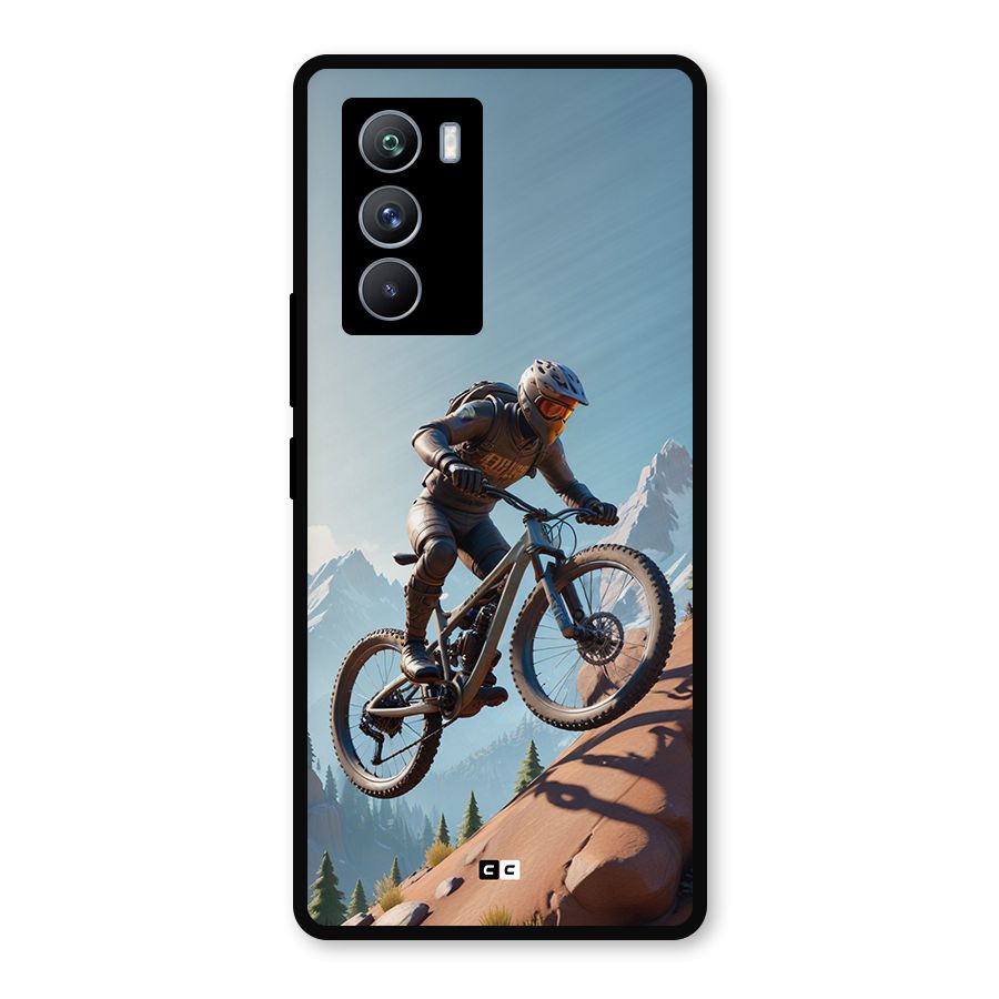 Mountain Rider Metal Back Case for iQOO 9 SE