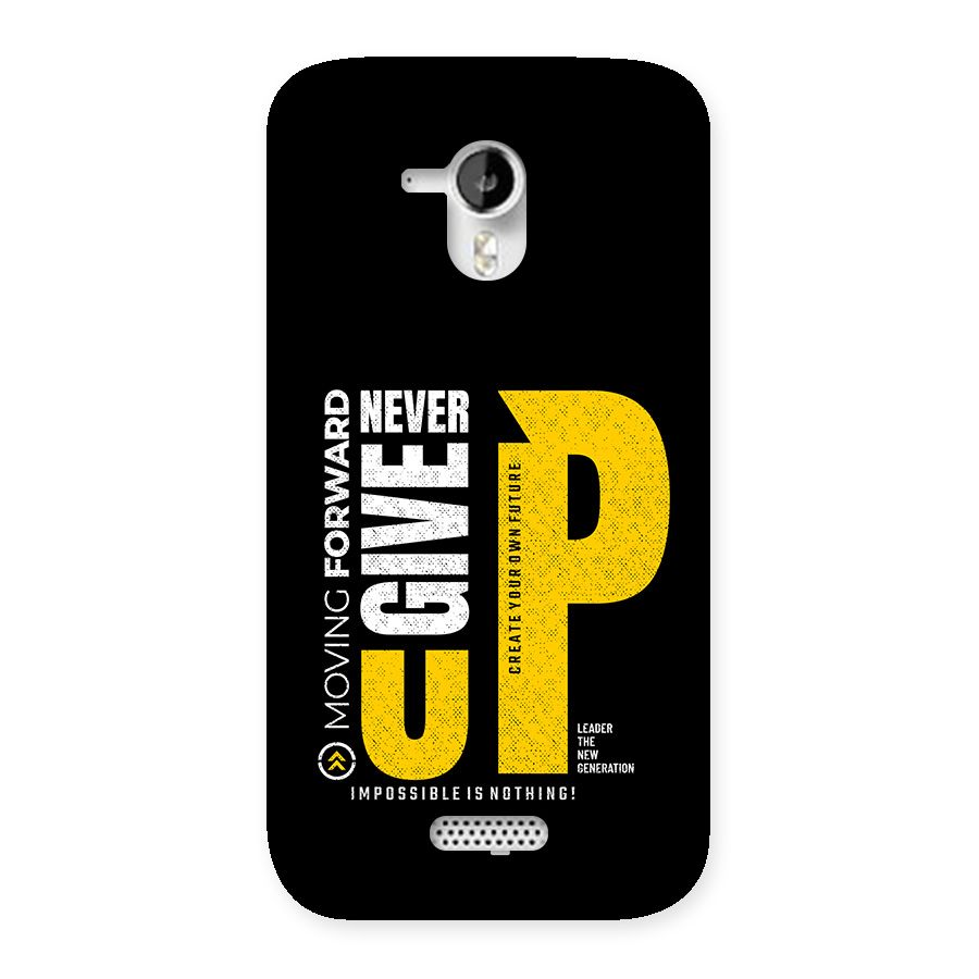 Moving Forward Back Case for Canvas HD A116