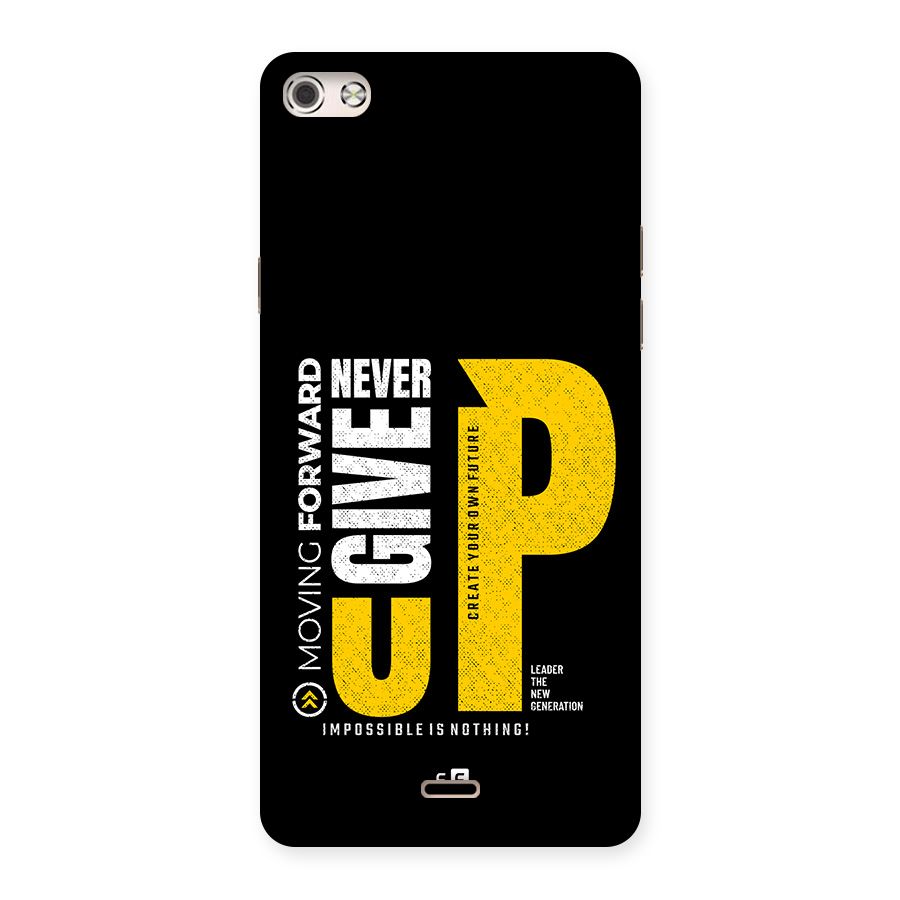 Moving Forward Back Case for Canvas Silver 5