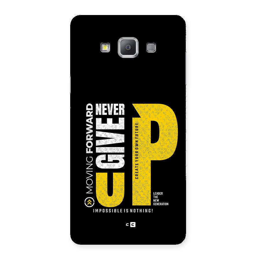 Moving Forward Back Case for Galaxy A7