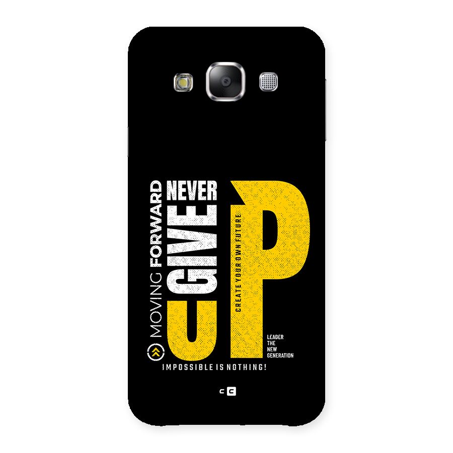 Moving Forward Back Case for Galaxy E5