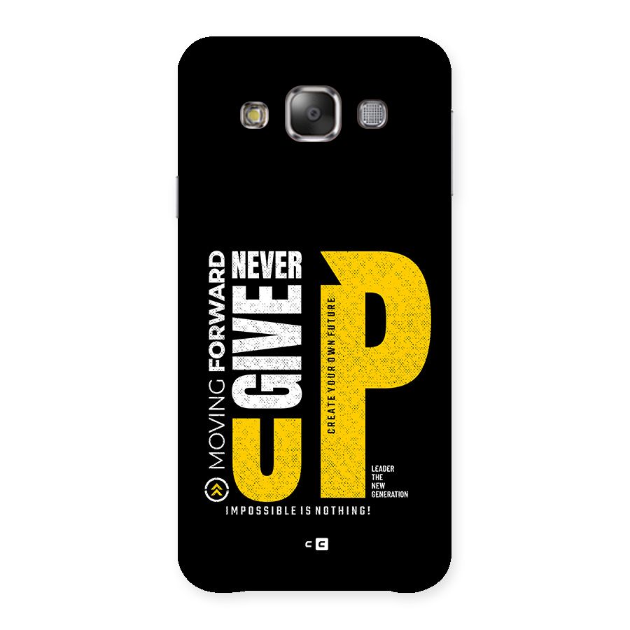 Moving Forward Back Case for Galaxy E7