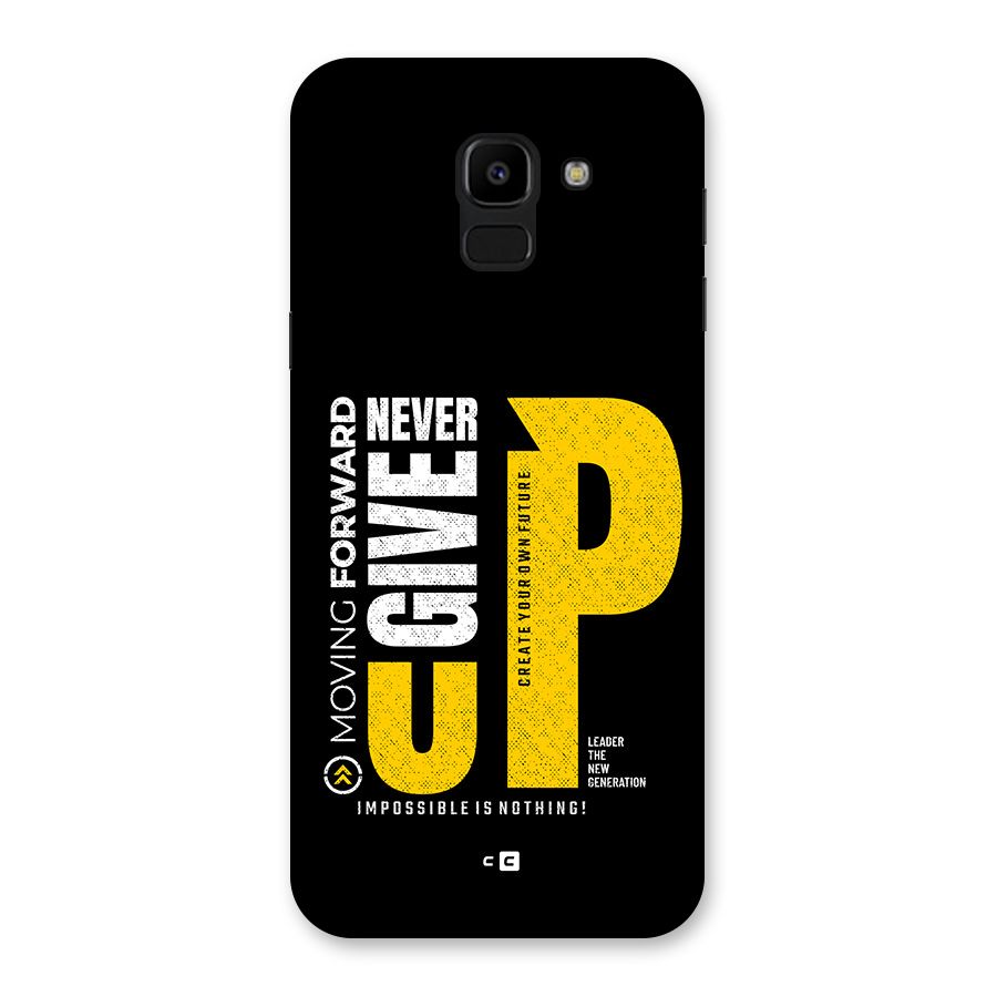 Moving Forward Back Case for Galaxy J6