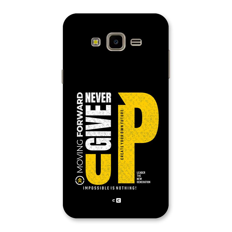 Moving Forward Back Case for Galaxy J7 Nxt