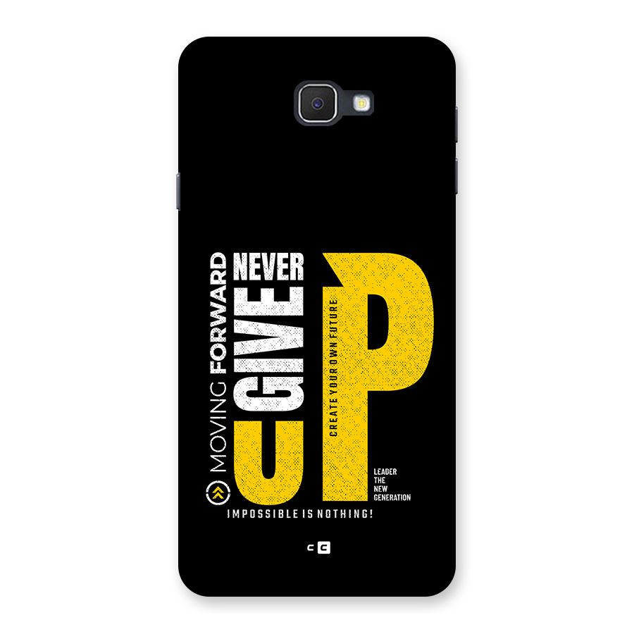 Moving Forward Back Case for Galaxy J7 Prime