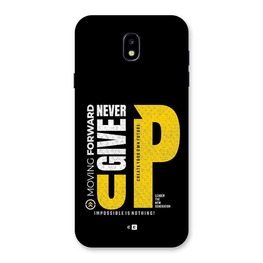 Moving Forward Back Case for Galaxy J7 Pro