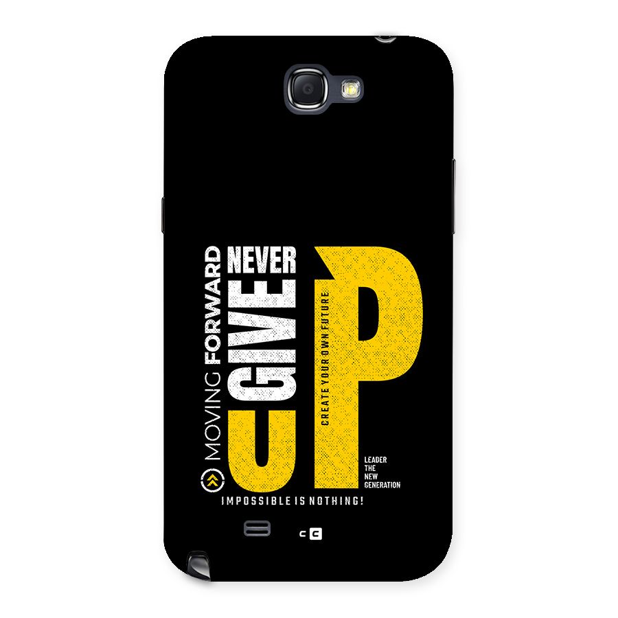 Moving Forward Back Case for Galaxy Note 2