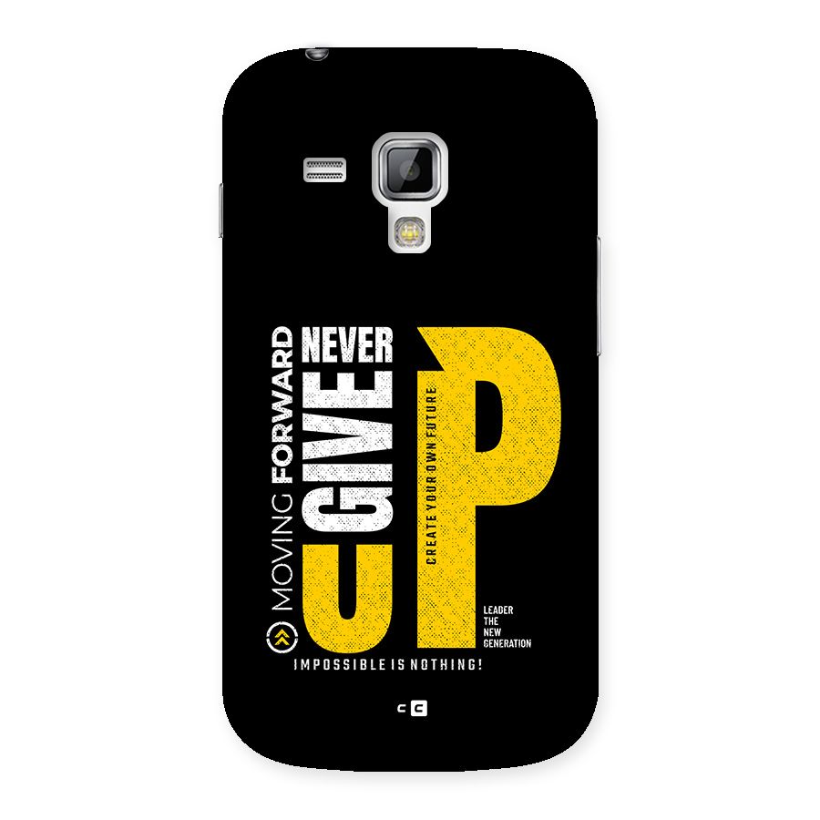 Moving Forward Back Case for Galaxy S Duos