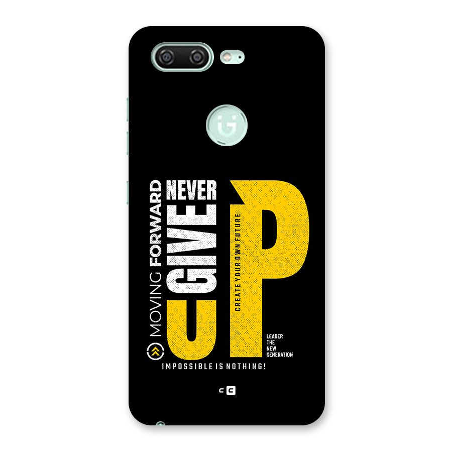 Moving Forward Back Case for Gionee S10