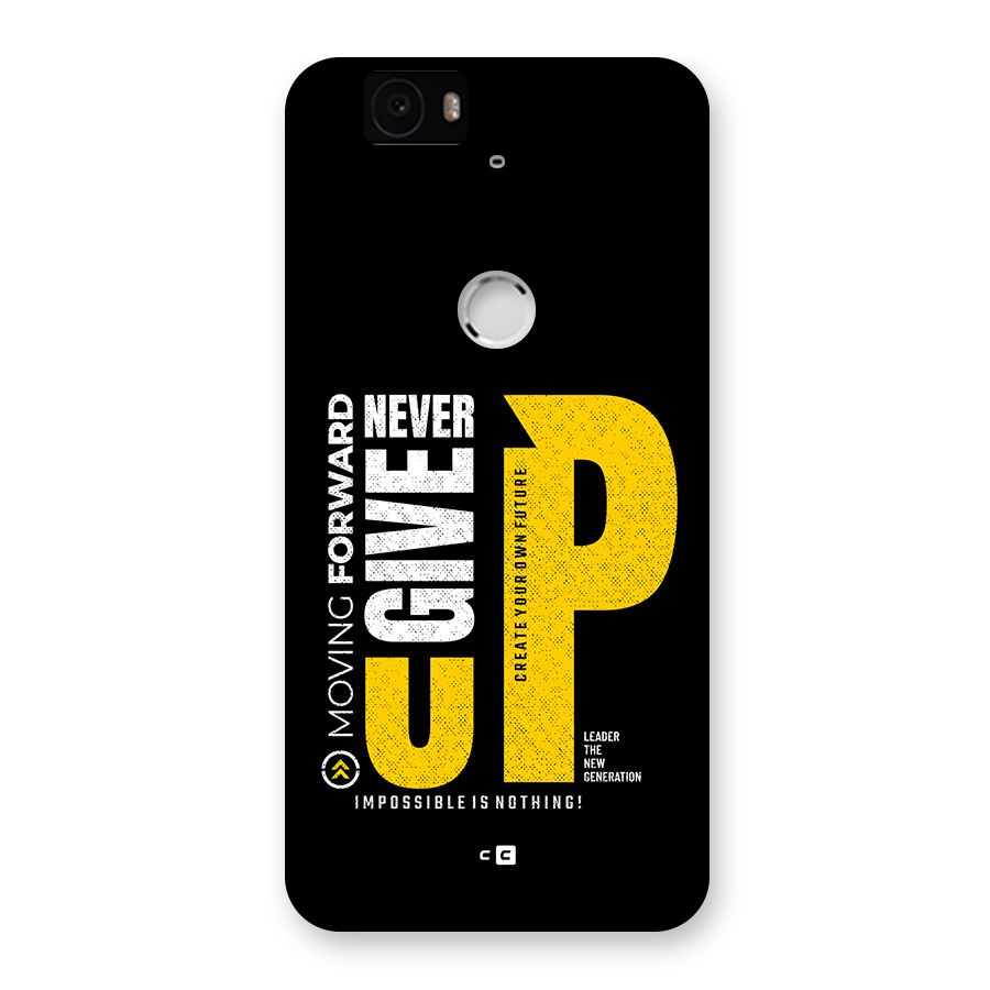 Moving Forward Back Case for Google Nexus 6P