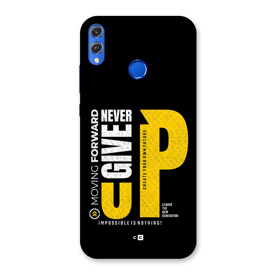 Moving Forward Back Case for Honor 8X