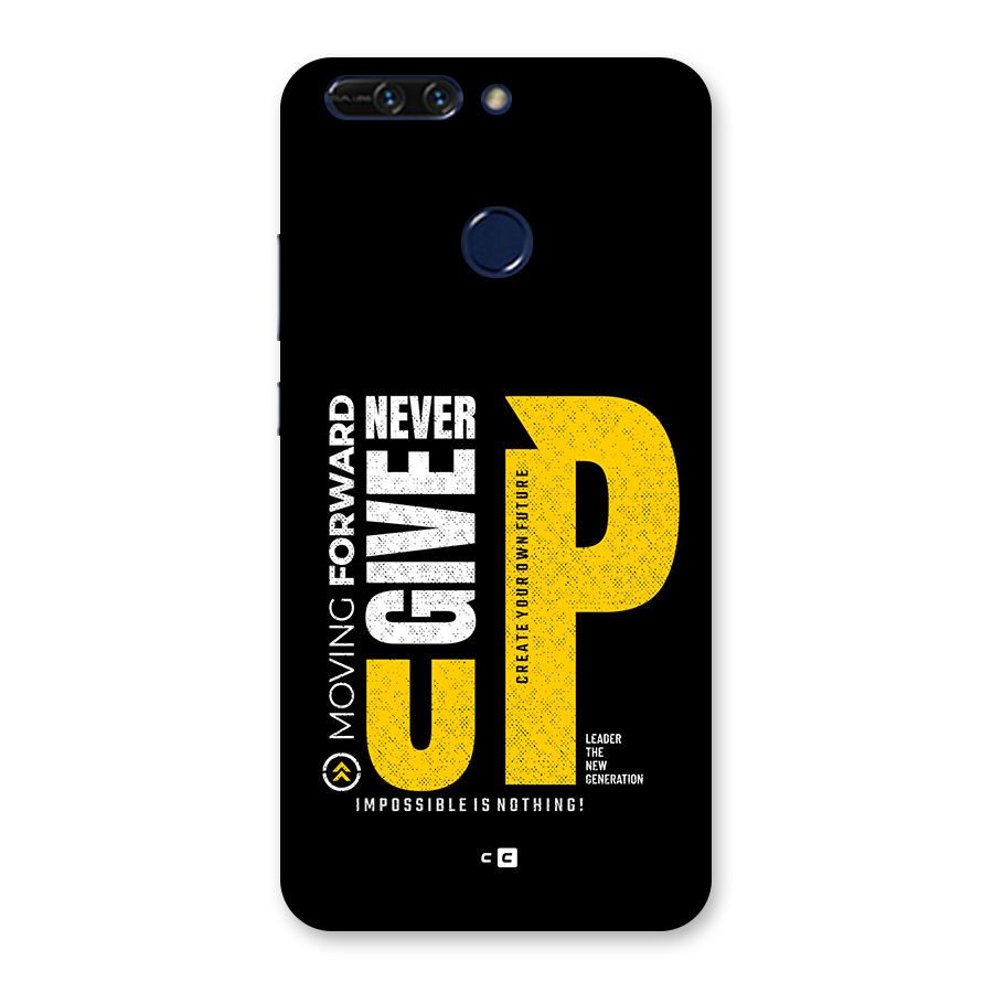 Moving Forward Back Case for Honor 8 Pro