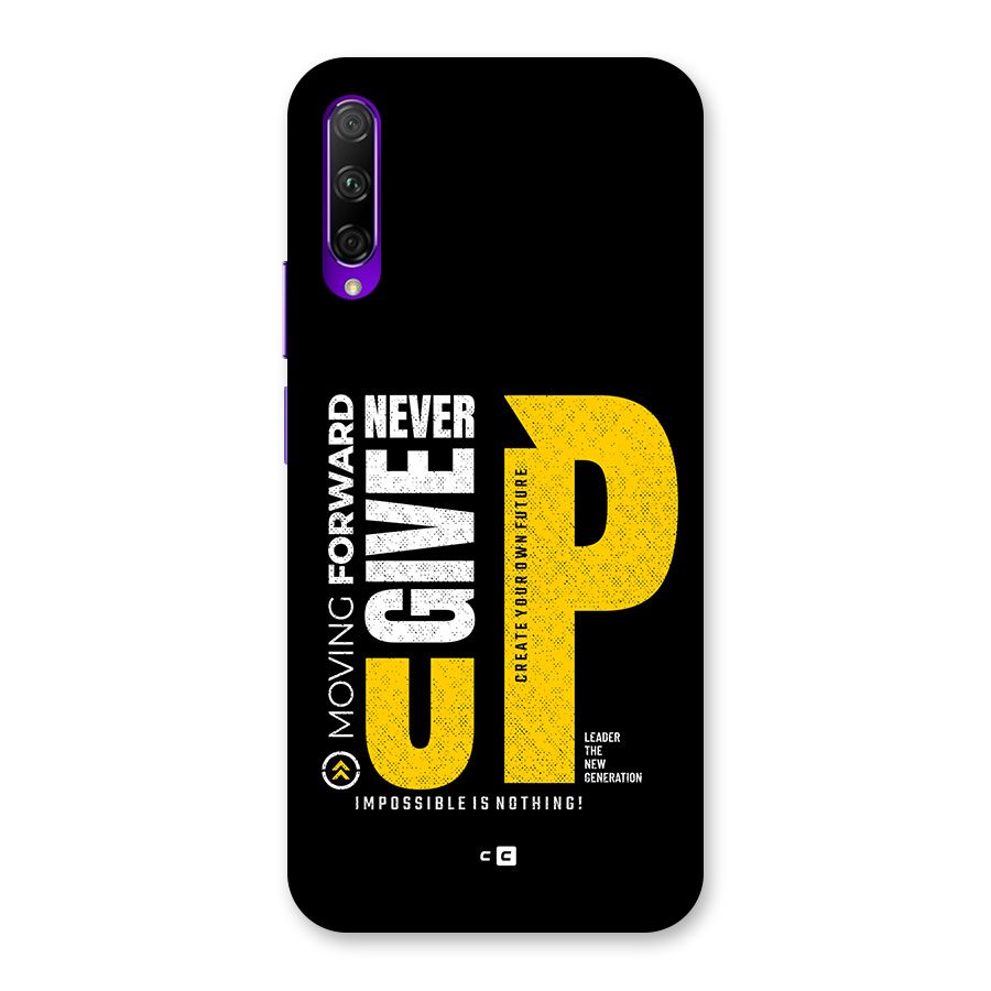 Moving Forward Back Case for Honor 9X Pro