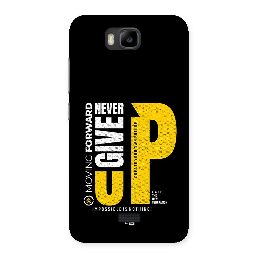 Moving Forward Back Case for Honor Bee