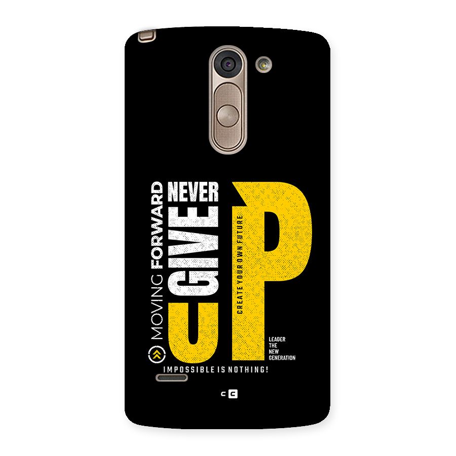 Moving Forward Back Case for LG G3 Stylus